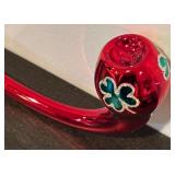 FR - Christopher Radko St. Nicks Pipe Glass Ornament