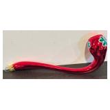 FR - Christopher Radko St. Nicks Pipe Glass Ornament