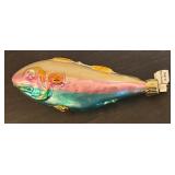 S - Set of 2 Glass Fish Christmas Ornaments