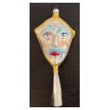 S - Vintage Christopher Radko Einstein Kite Glass Ornament