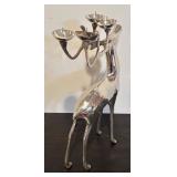 FR - Metal Reindeer Candle Holder