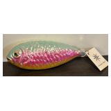 FR - Christopher Radko Rainbow Trout Glass Ornament