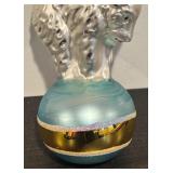 FR - Christopher Radko Polar Bear Glass Ornament