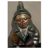 FR - Christopher Radko Uncle Max Glass Ornament
