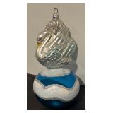 FR - Christopher Radko Swan Glass Ornament