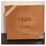 S - Set of 3 Wooden Cigar Boxes Ashton, Oliva and Crop English Market