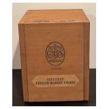S - Set of 3 Wooden Cigar Boxes Ashton, Oliva and Crop English Market