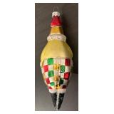 FR - Christopher Radko Wacko Glass Ornament