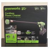 TR - New Greenworks Cordless Power Cleaner with 24V Battery and Accessories