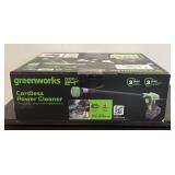 TR - New Greenworks Cordless Power Cleaner with 24V Battery and Accessories