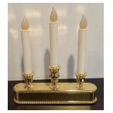 S - Set of 2 LED 10in Holiday Candoliers with Light Sensors