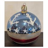 TR - Christopher Radko Liberty Stars and Stripes Patriotic Ornament