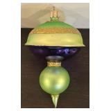 TR - Christopher Radko Astro Tops Glass Ornament