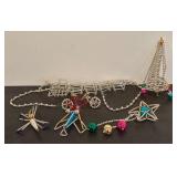 S - Collection of Vintage Beaded Ornaments