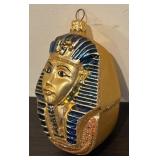 TR - Kurt Adler King Tut Glass Ornament