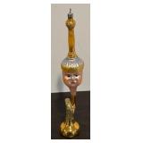 TR - Christopher Radko Double Face Golden Trumpet Ornament