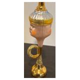 TR - Christopher Radko Double Face Golden Trumpet Ornament