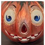 TR - Christopher Radko Jack-o-Lantern Glass Ornament