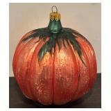 TR - Christopher Radko Jack-o-Lantern Glass Ornament
