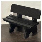 S - Village Square Miniature Accessories Set with Fences, Bench, Lamp Posts and Sign