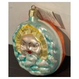 TR - Christopher Radko Dawn and Dusk Face Ornament