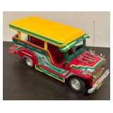 S - Philippine Jeepney Metal Model Truck