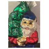 TR - Christopher Radko Elfin Pine Glass Ornament