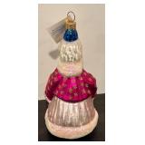 TR - Christopher Radko Incantation Wizard Santa Ornament