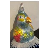 TR - Christopher Radko Vibrant Parrot Glass Ornament