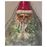 TR - VTG Christopher Radko Rocket Rider Santa in Space Rocketeer Christmas Ornament