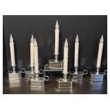 TR - Set of Seven Decorative Battery Operated Candles