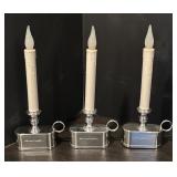 TR - Set of Seven Decorative Battery Operated Candles
