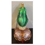 TR - Christopher Radko Just a Kiss Frog Ornament