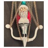 TR - Christopher Radko Anchor Santa Glass Ornament