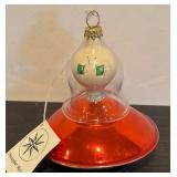 TR - Christopher Radko Martian Spaceship UFO Ornament