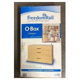 G - New Freedom Rail O-Box 3 Drawer Organizer