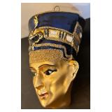 TR - Kurt Adler Polonaise Queen Nefertiti Glass Ornament
