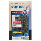 TR - Holiday Lights and Accessories Lot: 100 Light Holders, Clear Light Set, Red LED String, Light Tester and More