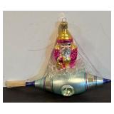 TR - Santa on Space Ornament by Christopher Radko