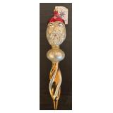 TR - Christopher Radko Merlin Icicle Santa Ornament