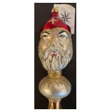 TR - Christopher Radko Merlin Icicle Santa Ornament