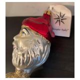 TR - Christopher Radko Merlin Icicle Santa Ornament