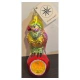 TR - Christopher Radko Pretty Bird Glass Ornament