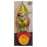 TR - Christopher Radko Pretty Bird Glass Ornament