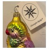 TR - Christopher Radko Pretty Bird Glass Ornament