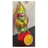 TR - Christopher Radko Pretty Bird Glass Ornament