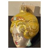 FR - Christopher Radko Barbie Glass Ornament