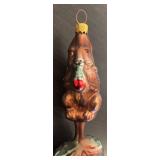 FR - Christopher Radko Squirreling Away Glass Ornament