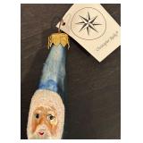 FR - Christopher Radko Quite a Handful Santa Ornament