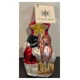FR - Christopher Radko Star Children Glass Ornament